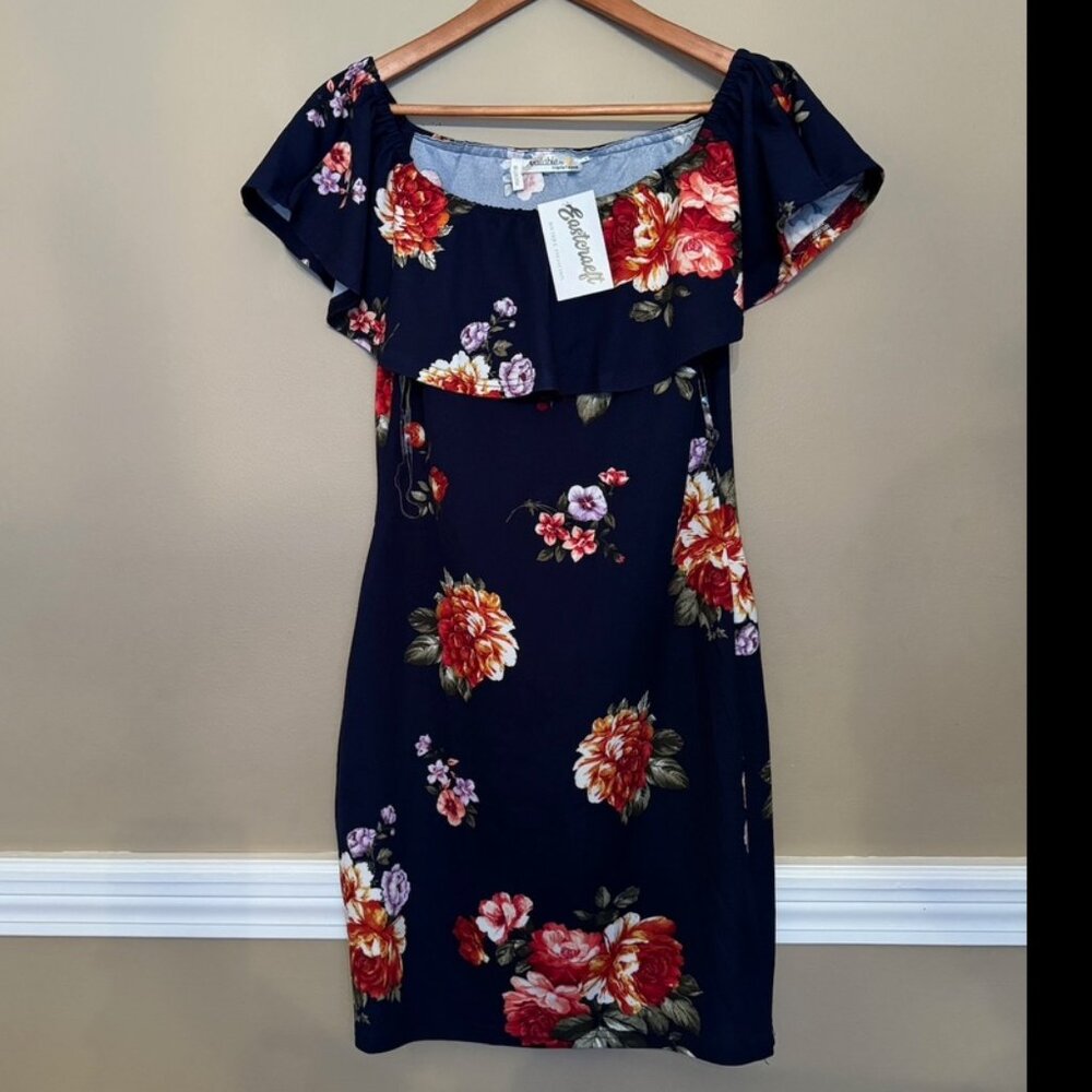 Available by Angela Fashion Floral Mini Dress